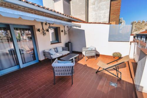 Suite con terraza del hotel Blue Windows House. Foto 6