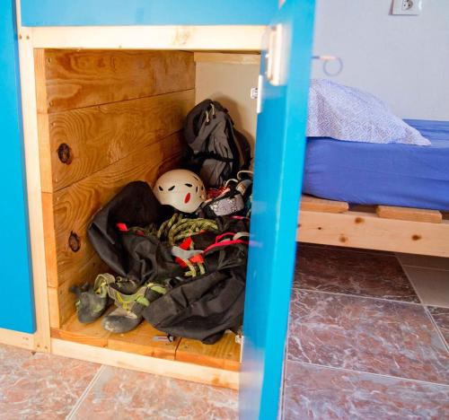 Single Bed in 4-Bed Dormitory Room del hotel Tenerife Climbing House