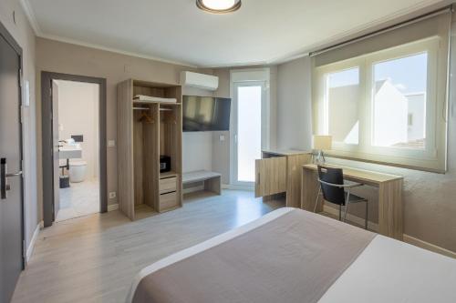 Habitación Doble del hotel Villa De Verín. Foto 16