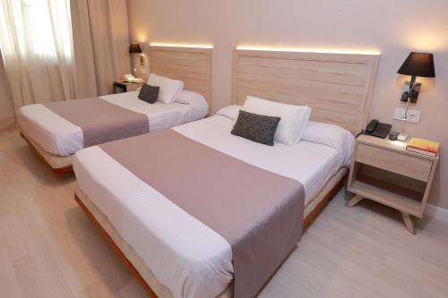 Habitación Doble - 2 camas del hotel Villa De Verín. Foto 3