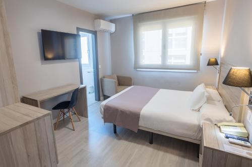 Habitación Individual del hotel Villa De Verín. Foto 12