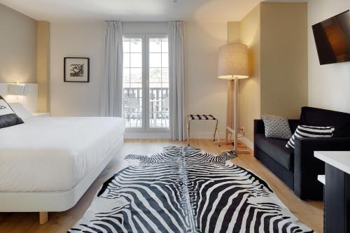 Habitación Doble Superior con terraza del hotel Flysch