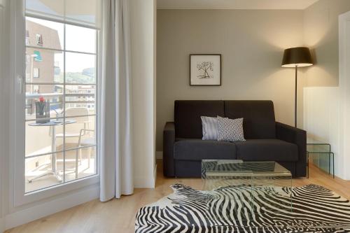 Habitación Doble Deluxe con terraza del hotel Flysch. Foto 5