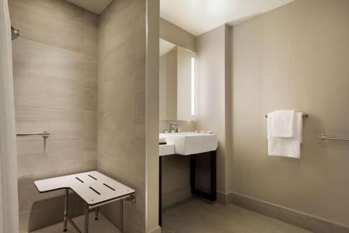 Habitación con 1 cama extragrande, ducha 3X3 y vistas a la ciudad - Adaptada para personas con movilidad reducida del hotel Embassy Suites By Hilton New York Manhattan Times Square