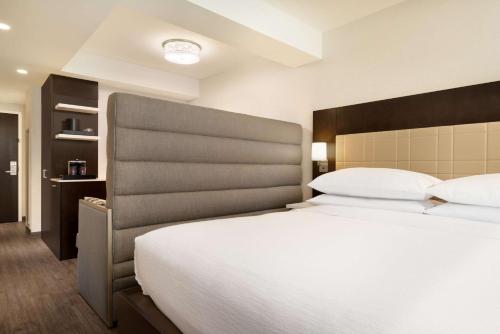 Suite Estudio adaptada para personas con discapacidad auditiva con vistas - Cama extragrande del hotel Embassy Suites By Hilton New York Manhattan Times Square. Foto 2