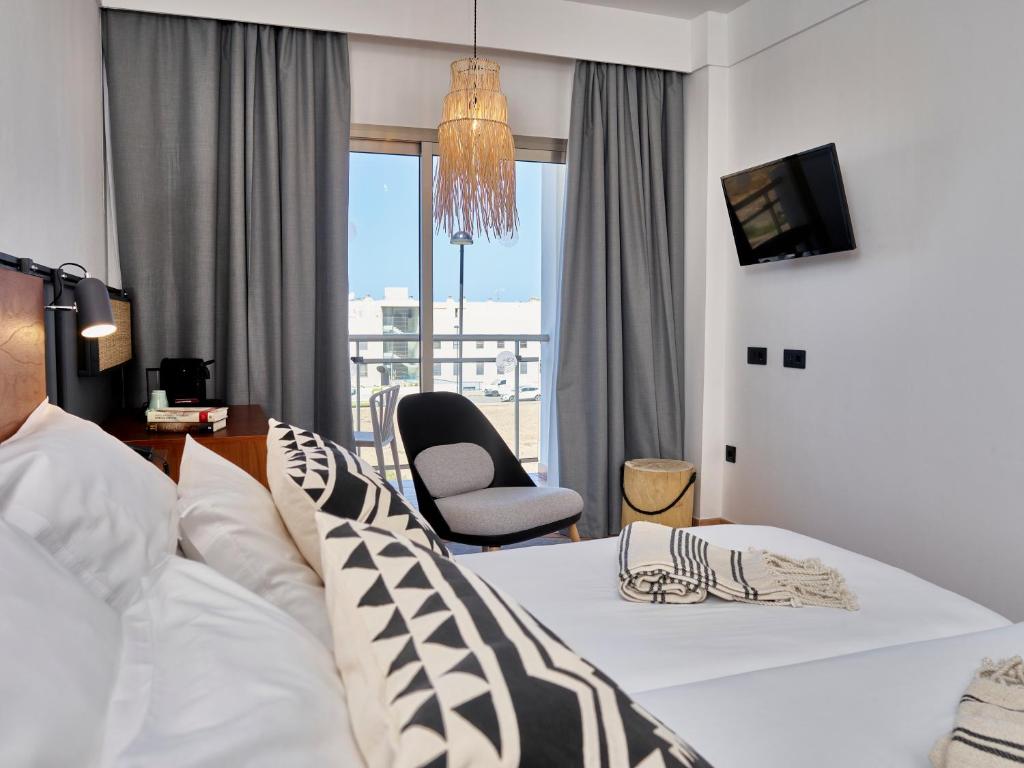 Habitación doble Premium Vista Bahía del hotel Coral Cotillo Beach