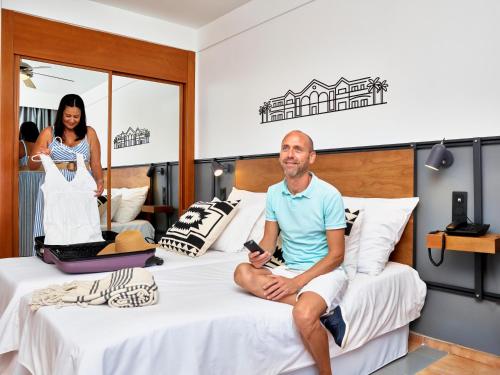 Habitación Doble Estándar - 2 camas del hotel Coral Cotillo Beach. Foto 7