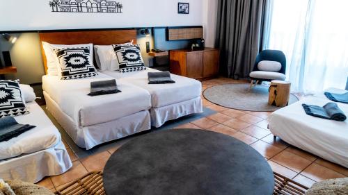 Habitación Doble con vistas a la piscina del hotel Coral Cotillo Beach. Foto 1