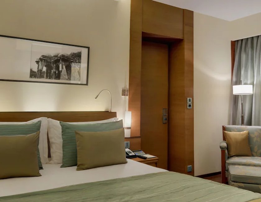 Habitación, 2 camas individuales, vistas a la piscina del hotel Hyatt Pune