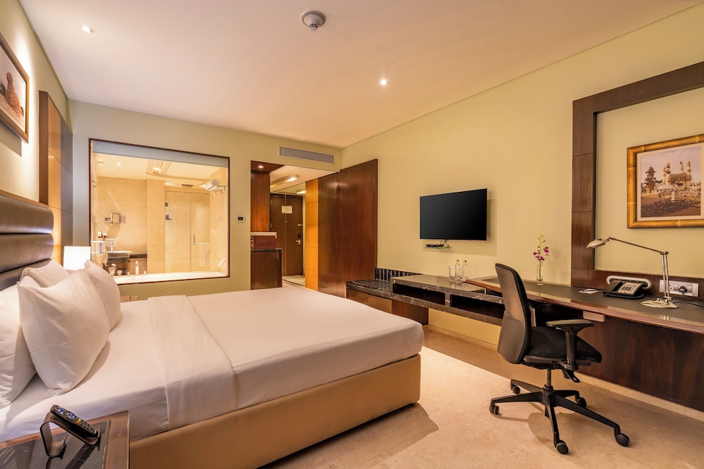 Habitación Premium del hotel Vivanta Hyderabad, Begumpet. Foto 1