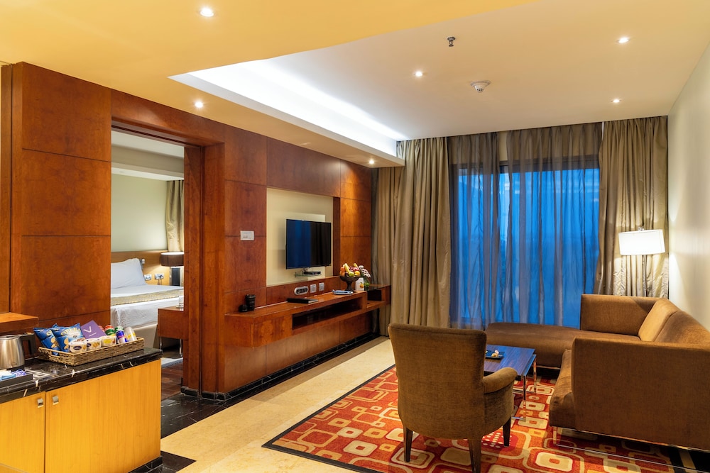 Suite Deluxe del hotel Vivanta Hyderabad, Begumpet