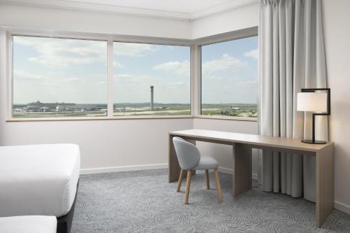 Habitación Executive - 2 camas grandes del hotel Hilton Paris Charles de Gaulle Airport
