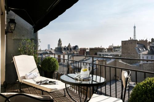 Suite con terraza del hotel Keppler