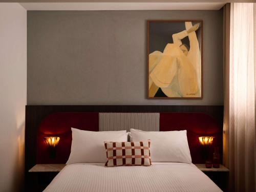 Habitación doble 1 Cama queen del hotel The Morris Hotel Sydney. Foto 1
