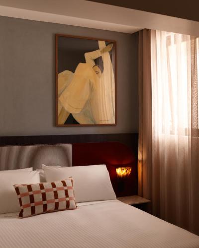 Habitación doble 1 Cama queen del hotel The Morris Hotel Sydney. Foto 6