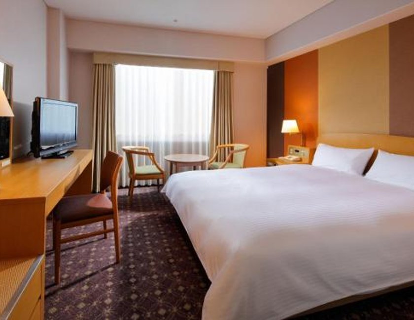 Habitación Doble - Planta estándar del edificio principal - No fumadores del hotel Miyako Kyoto Hachijo. Foto 1