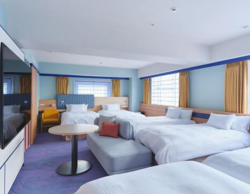 Habitación Familiar Deluxe - Planta premium del edificio principal - No fumadores del hotel Miyako Kyoto Hachijo. Foto 2