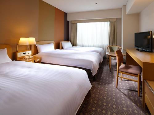 Habitación Doble Estándar - Planta estándar del edificio principal - No fumadores del hotel Miyako Kyoto Hachijo. Foto 6