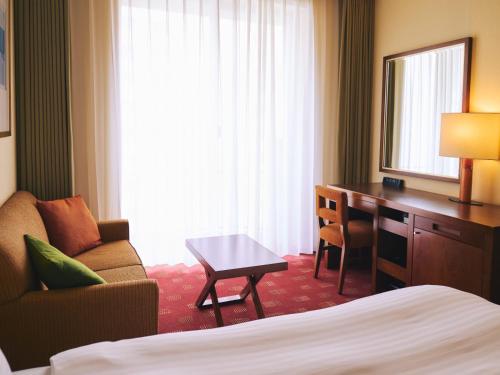 Habitación con 2 camas individuales - Ala sur - No fumadores del hotel Miyako Kyoto Hachijo. Foto 1