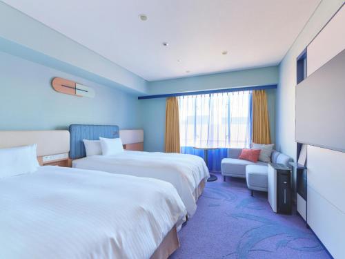 Habitación Deluxe con 2 camas individuales - Planta premium del edificio principal - No fumadores del hotel Miyako Kyoto Hachijo