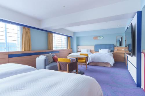 Habitación Familiar Deluxe - Planta premium del edificio principal - No fumadores del hotel Miyako Kyoto Hachijo. Foto 1