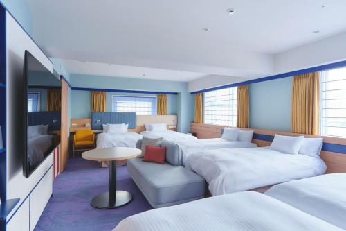 Habitación Familiar Deluxe - Planta premium del edificio principal - No fumadores del hotel Miyako Kyoto Hachijo. Foto 2