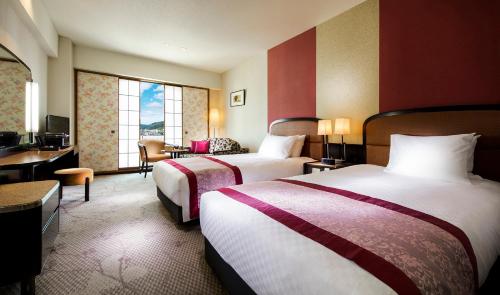 Habitación Superior con 2 camas individuales - Planta superior - No fumadores del hotel Rihga Royal Kyoto. Foto 1