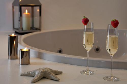 Suite Junior del hotel LHP Napoli Palace and spa