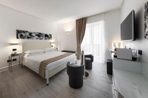 Habitación Deluxe del hotel LHP Napoli Palace and spa