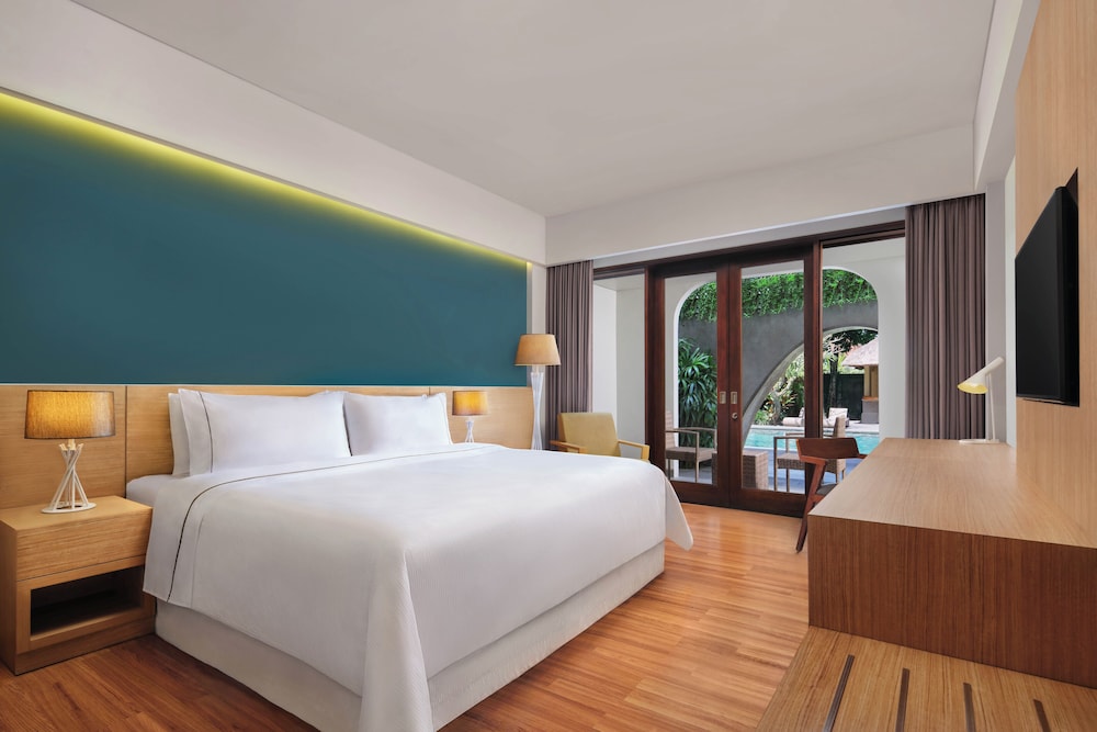 Habitación Deluxe, 1 cama de matrimonio grande, acceso a la piscina del hotel Element by Marriott Bali Ubud