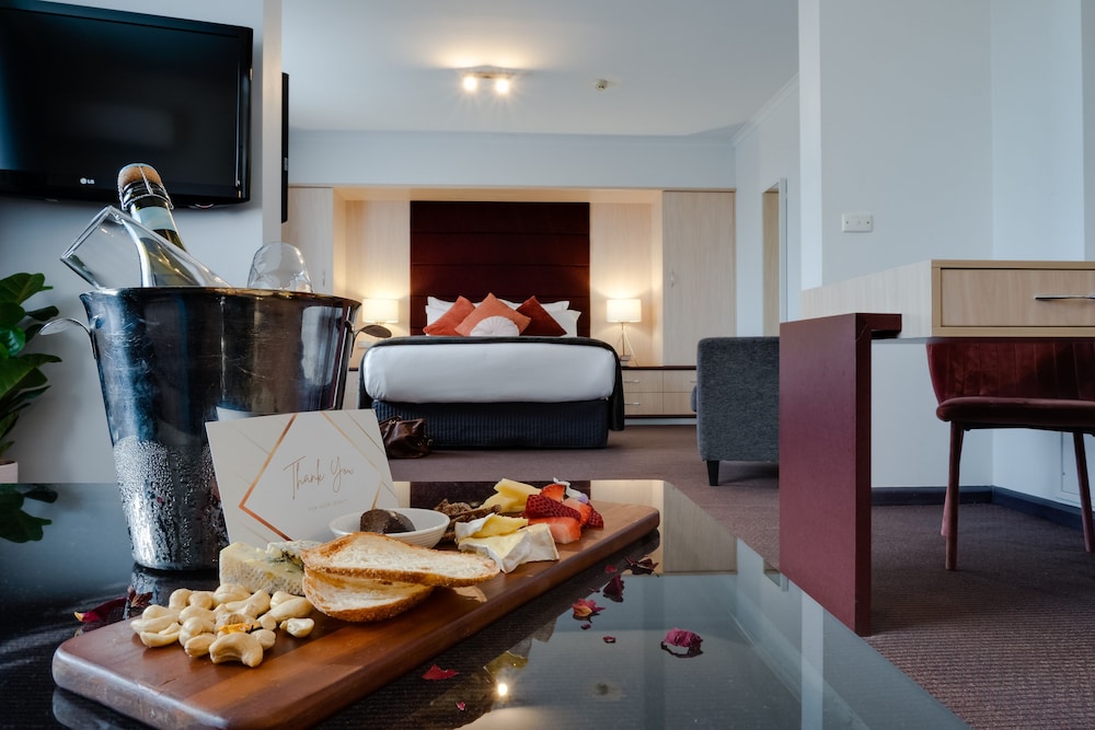 Suite Deluxe con 1 cama King del hotel Mercure Albury. Foto 10