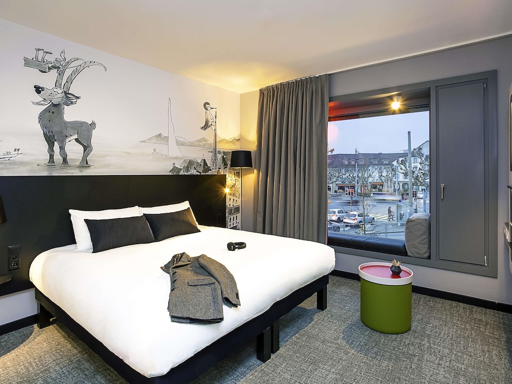 Habitacion Standard con 1 cama doble del hotel Ibis Styles Genève Carouge