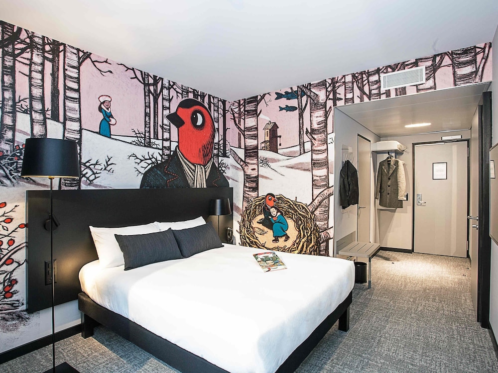 Habitacion Standard con 1 cama doble del hotel Ibis Styles Genève Carouge. Foto 5
