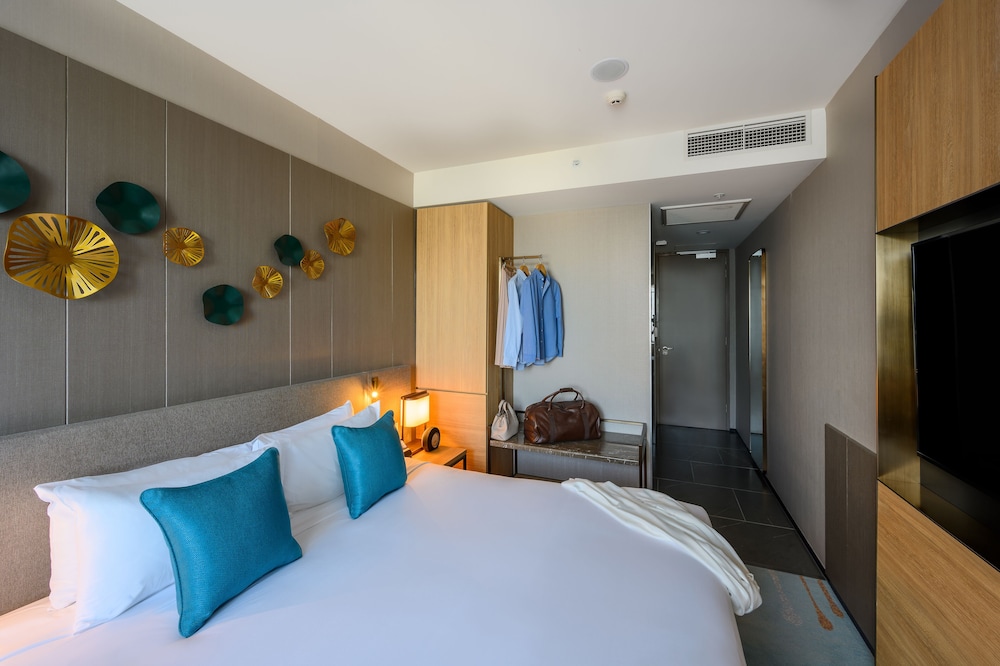Habitación Estándar 1 Cama King del hotel Novotel Melbourne Central. Foto 1