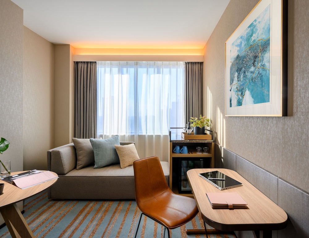 Habitación Superior 1 Cama King del hotel Novotel Melbourne Central. Foto 12
