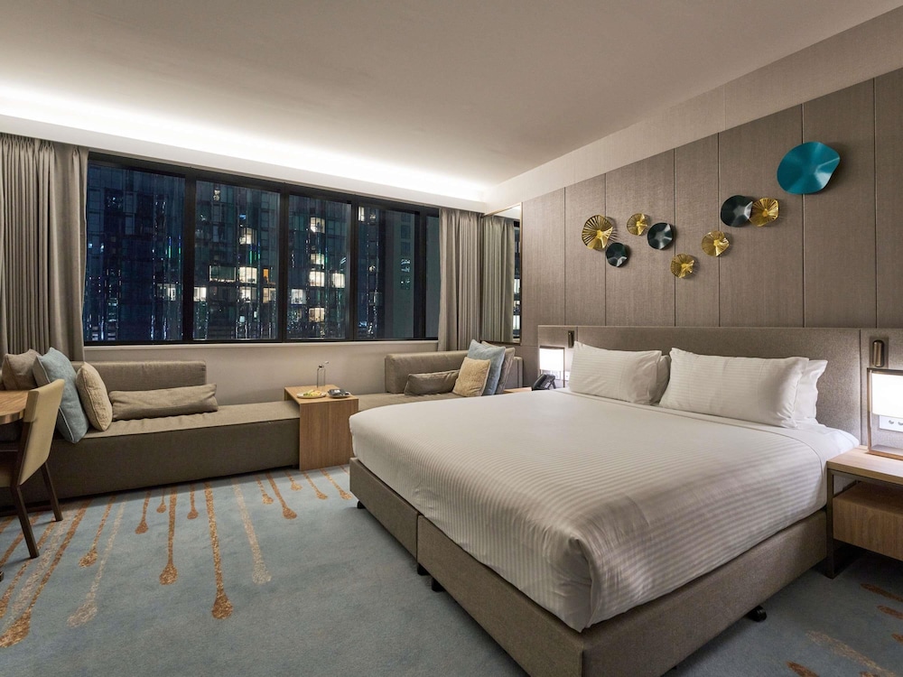 Habitación Deluxe 1 Cama King del hotel Novotel Melbourne Central. Foto 11