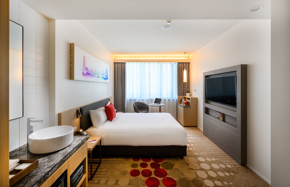 Habitación Superior 1 Cama Queen del hotel Ibis Melbourne Central. Foto 3