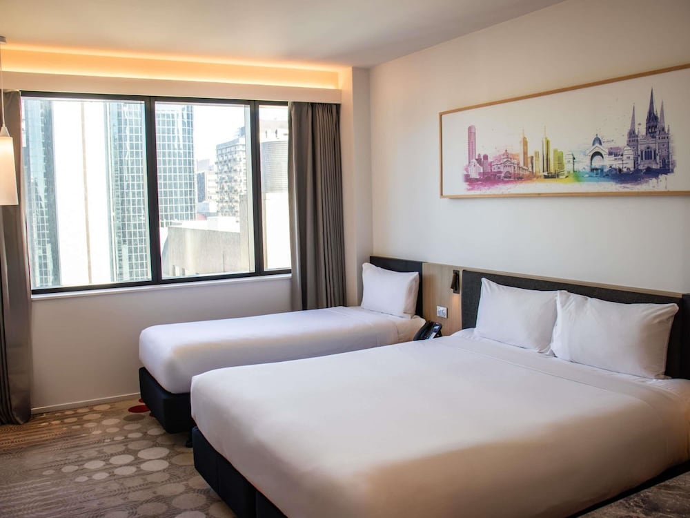 Habitación Superior King Zip con 1 Cama Individual del hotel Ibis Melbourne Central. Foto 4