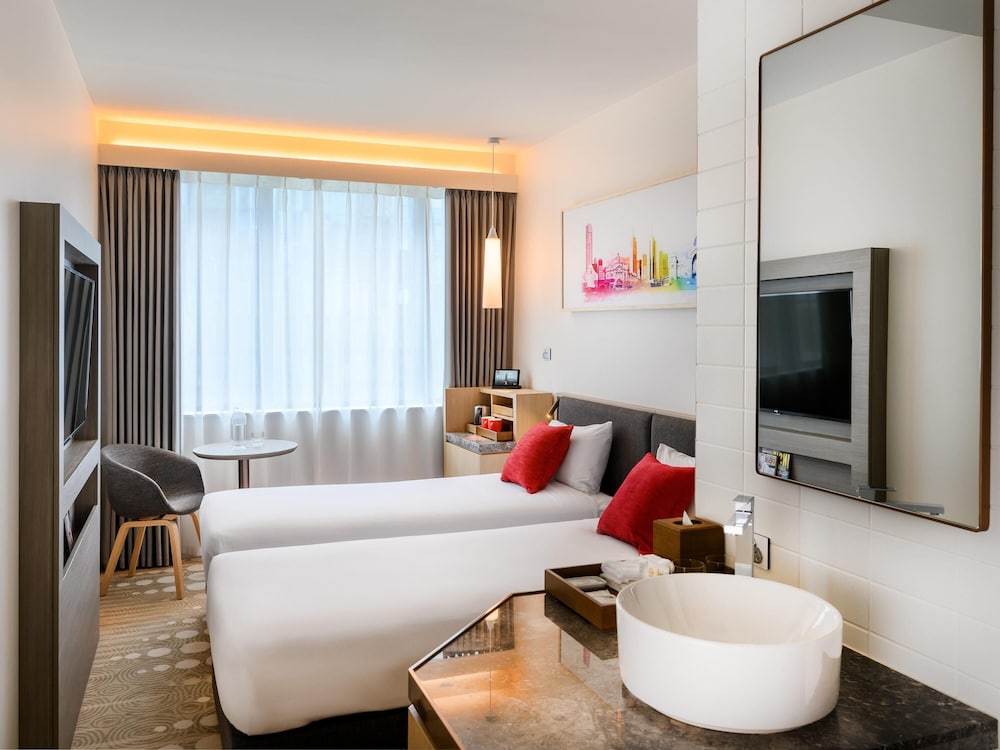 Habitación Superior con 2 Camas Zip del hotel Ibis Melbourne Central
