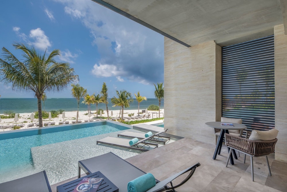 Serenity Club, Romance Junior Suite, Swim Out, Frente al Mar del hotel Haven Riviera Cancun - All Inclusive - Adults Only. Foto 5