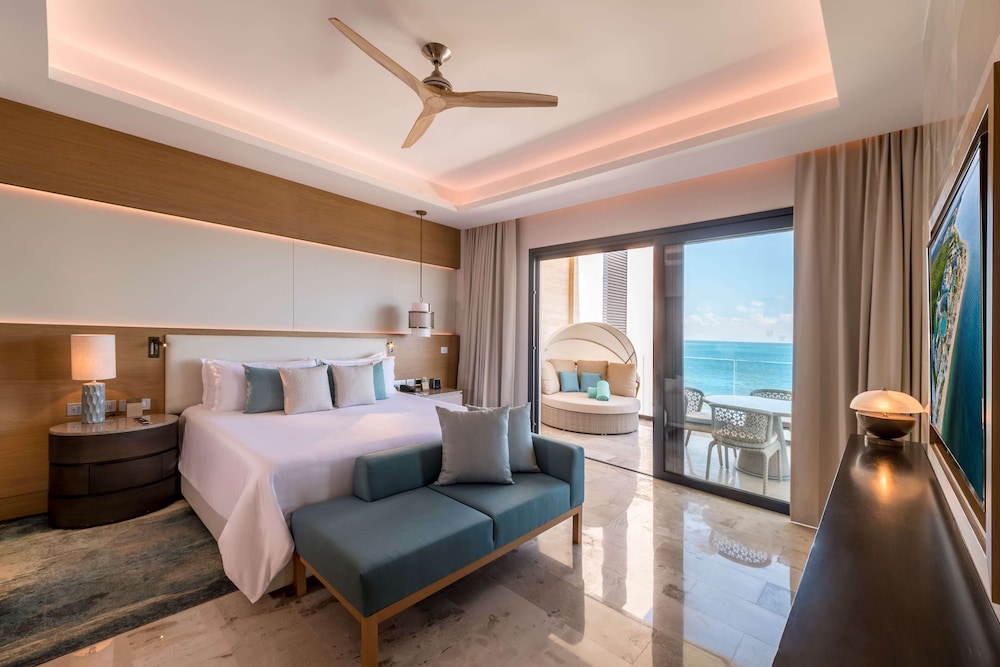 Serenity Club, Suite Principal de un Dormitorio, Frente al Mar del hotel Haven Riviera Cancun - All Inclusive - Adults Only