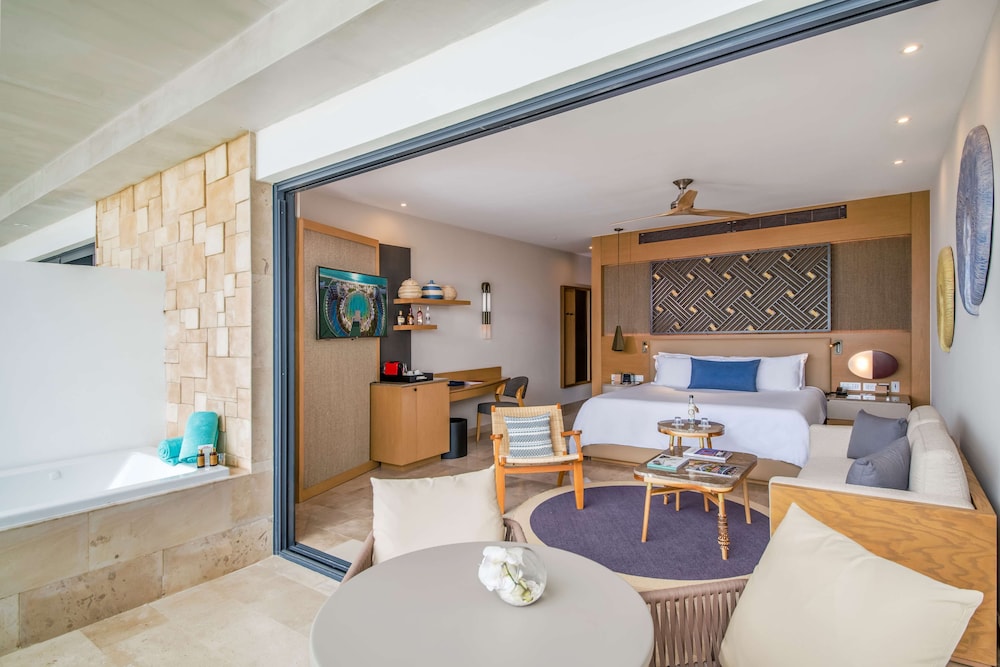 Junior Suite con vistas al jardín del hotel Haven Riviera Cancun - All Inclusive - Adults Only