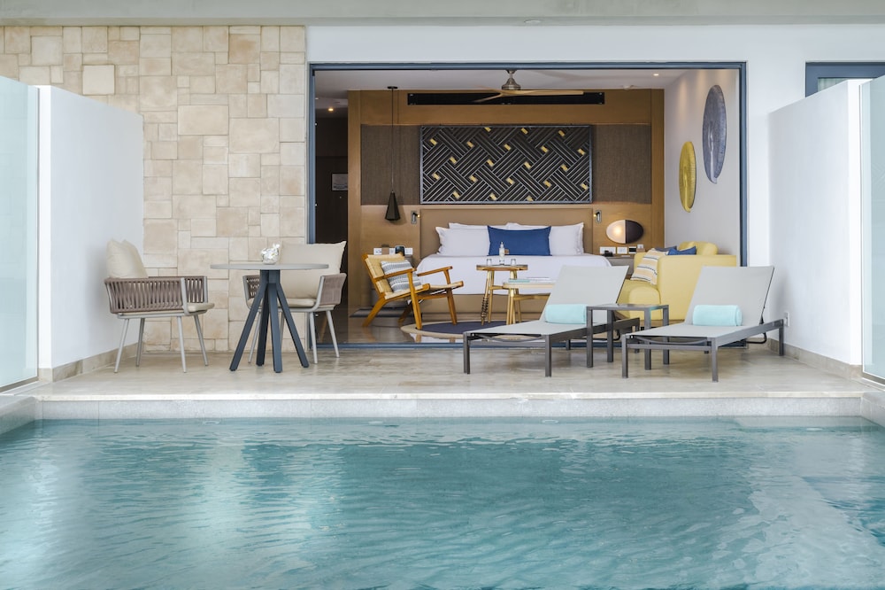 Suite junior, 1 cama de matrimonio grande, vistas al jardín (Swim out) del hotel Haven Riviera Cancun - All Inclusive - Adults Only