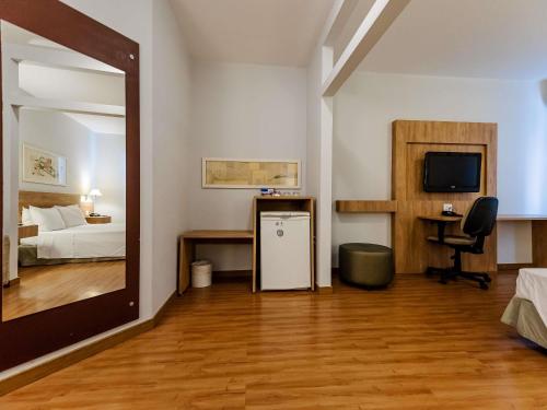 Standard Apartment with One Queen Bed del hotel Ibis Styles Campinas Alphaville. Foto 4