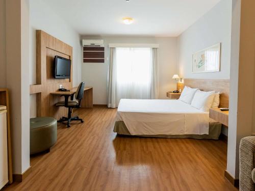 Standard Apartment with One Queen Bed del hotel Ibis Styles Campinas Alphaville. Foto 5