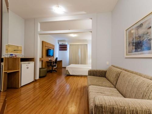 Standard Apartment with One Queen Bed del hotel Ibis Styles Campinas Alphaville. Foto 9