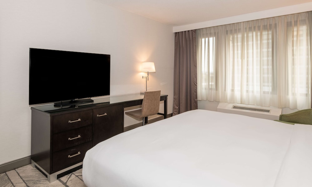 Habitación, 1 cama de matrimonio grande del hotel DoubleTree Newark Penn Station. Foto 1