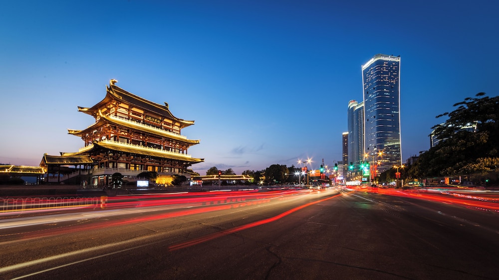 1 Cama King, Acceso al Club del hotel Grand Hyatt Changsha. Foto 5