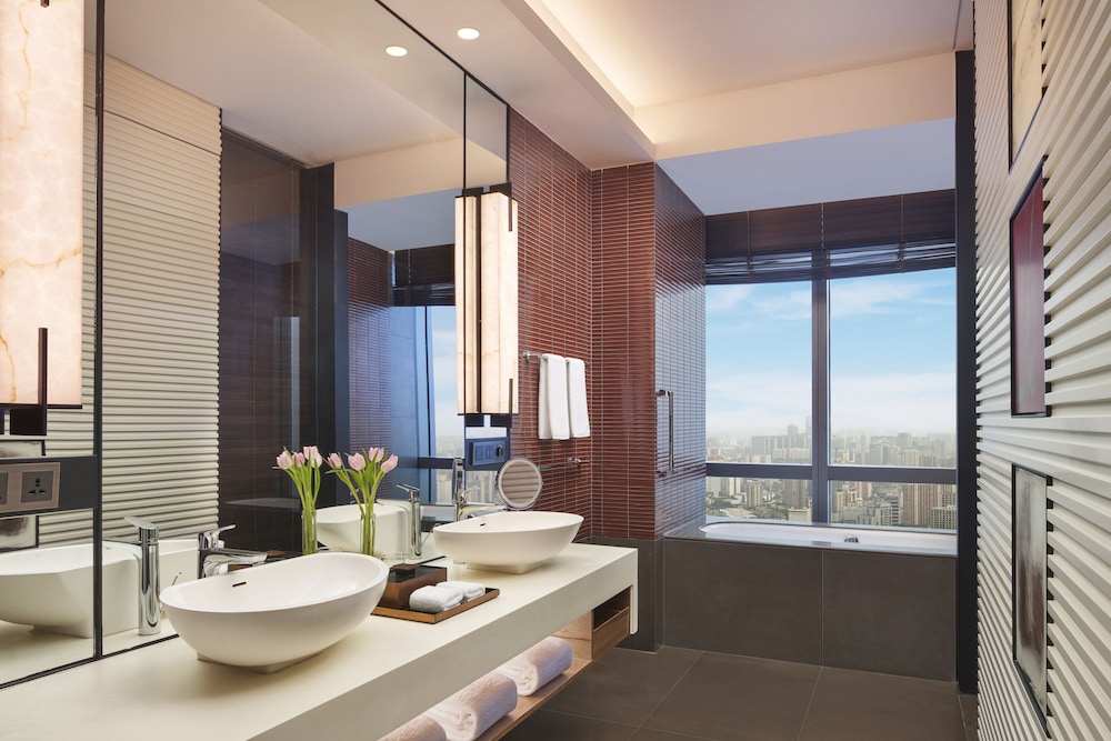 2 Camas Gemelas, Acceso al Club del hotel Grand Hyatt Changsha. Foto 5