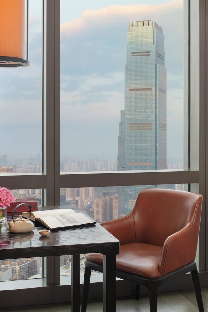 1 Cama King, Sofá Cama, Deluxe del hotel Grand Hyatt Changsha. Foto 3